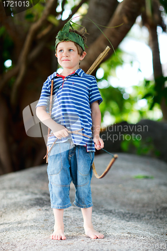 Image of Boy on vacation