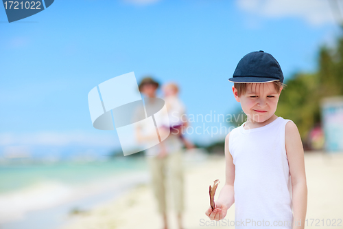 Image of Boy on vacation