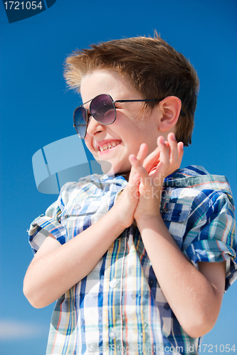 Image of Happy boy portrait