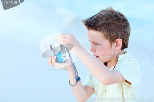 Image of Young photographer