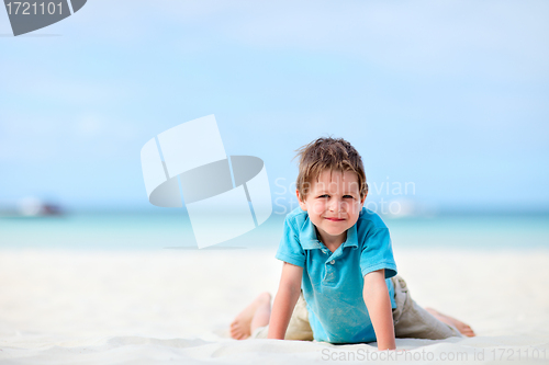 Image of Boy on vacation