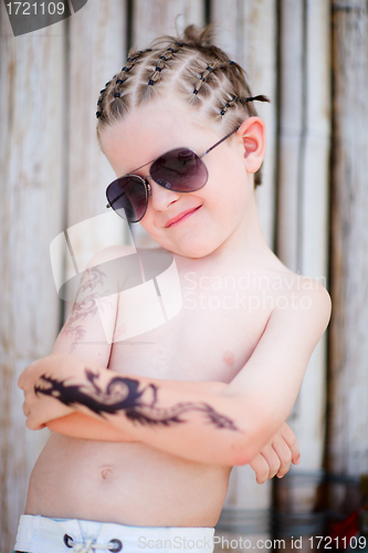 Image of Boy on vacation