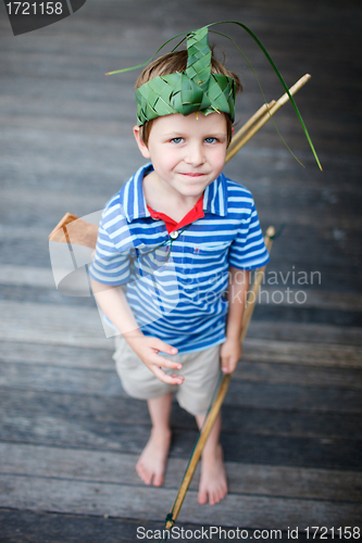 Image of Boy on vacation