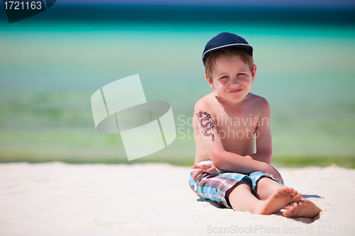 Image of Boy on vacation