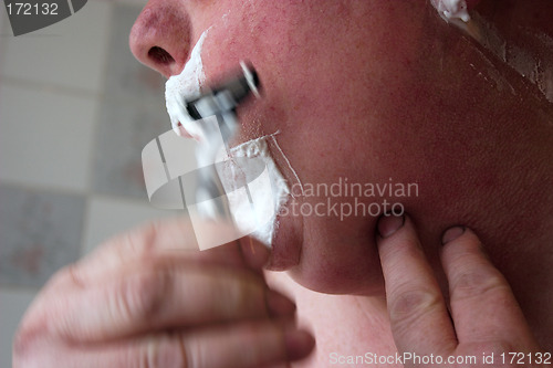 Image of shaving