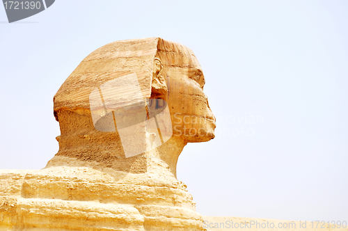 Image of Sphinx in Cairo,Egypt