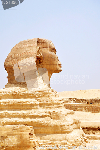 Image of Sphinx in Cairo,Egypt