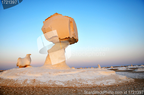 Image of White Desert in Egypt
