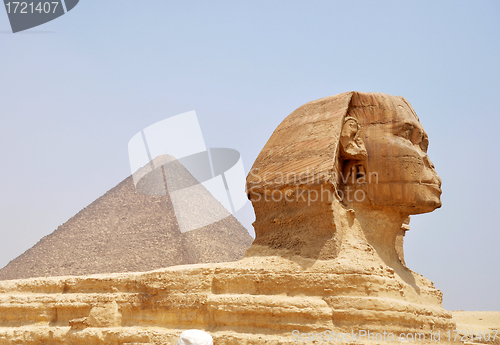 Image of Sphinx in Cairo,Egypt