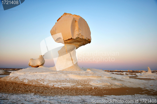 Image of White Desert in Egypt