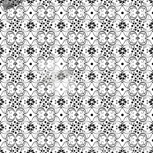 Image of Seamless Floral Pattern