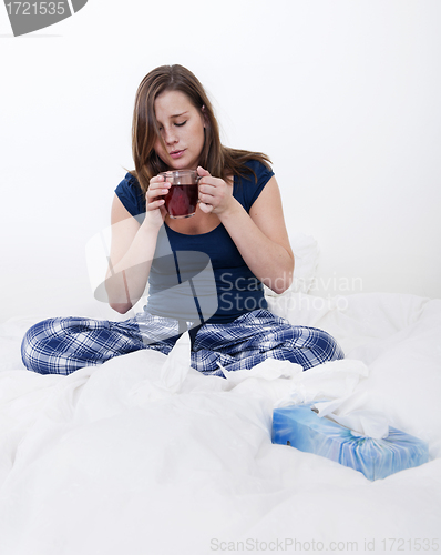 Image of Tea in bed