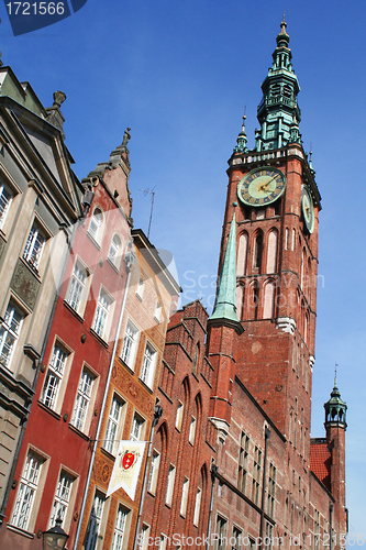 Image of Poland. Gdansk city. Town hall 