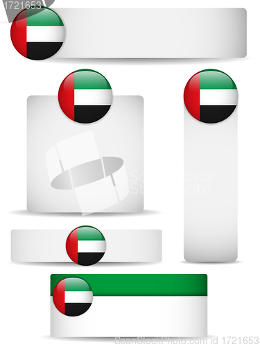Image of Emirates Country Set of Banners