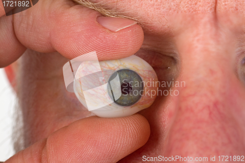 Image of Glass eye