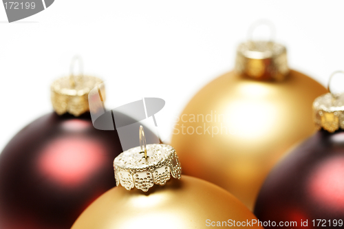 Image of Christmas ornaments