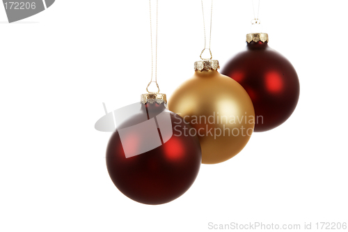 Image of Christmas ornaments