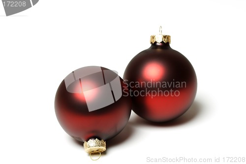 Image of Christmas ornaments
