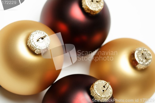 Image of Christmas ornaments