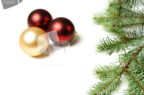 Image of Christmas ornaments