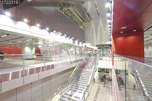 Image of Subway station in Hong Kong