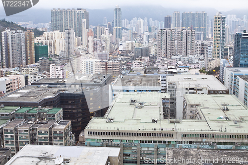 Image of Hong Kong downtown in Kowloon district