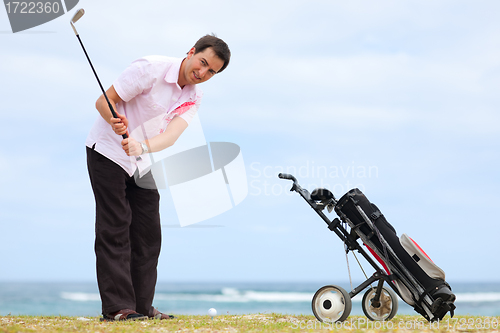Image of Golf player