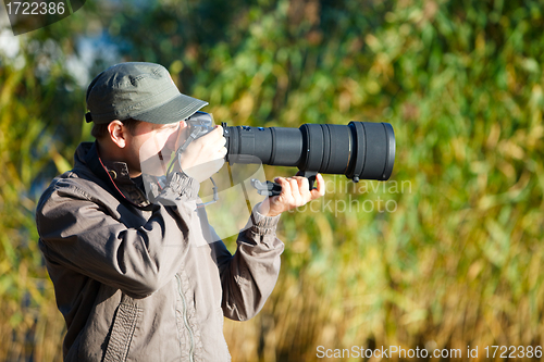 Image of Nature photographer