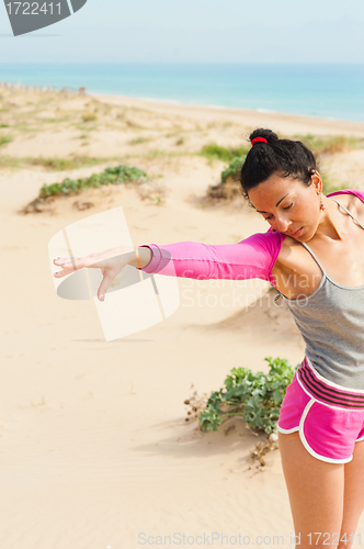 Image of Beach workout