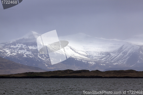 Image of Snowcapped mountains