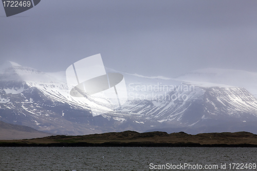 Image of Snowcapped mountains