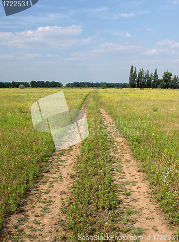 Image of countryside road