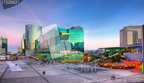 Image of Sunset in La Defense