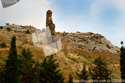 Image of Krym. Sudak. Genoese wall