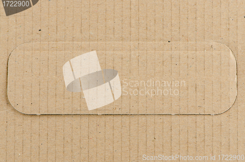 Image of Closeup of textured recycled cardboard