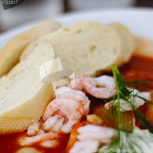 Image of Fish soup with aioli sauce