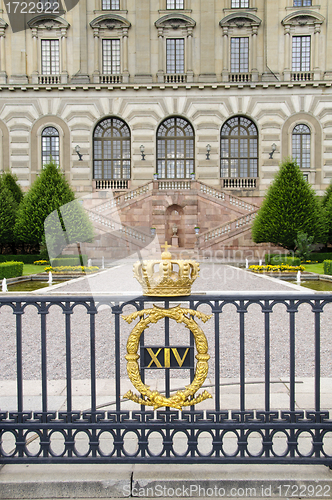 Image of Stockholm Royal Palace (Kungliga slottet) in old town (Gamla stan)