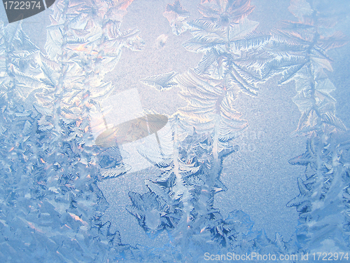 Image of ice pattern