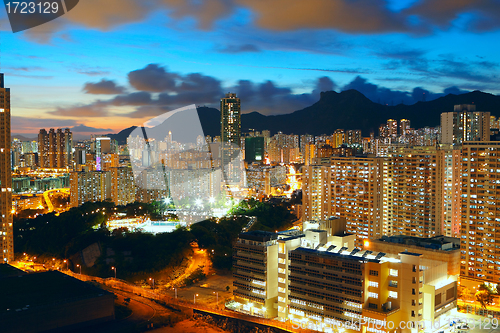 Image of Hong Kong modern city