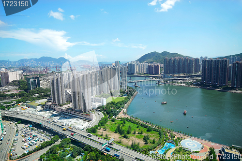 Image of hong kong city at day
