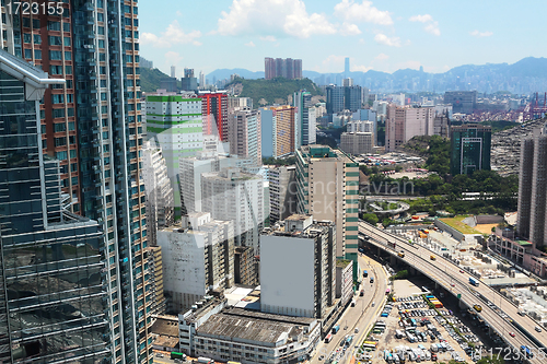 Image of Hong Kong modern city