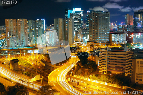 Image of Hong Kong modern city