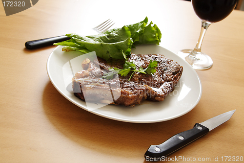 Image of Steak dinner