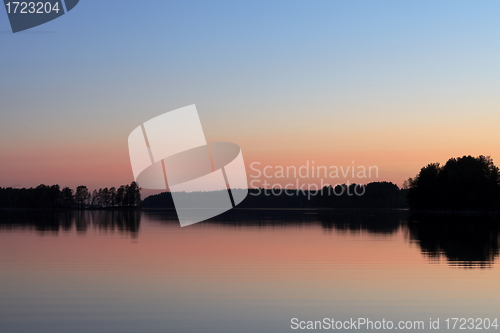 Image of Sunrise on Lake