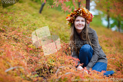 Image of Autumn portrait