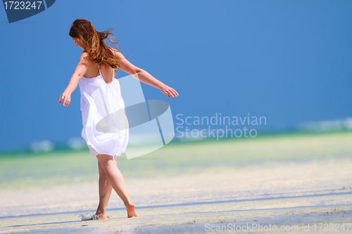 Image of Girl on vacation