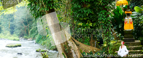 Image of Yoga outdoors