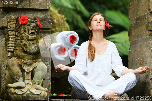 Image of Yoga outdoors