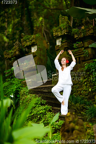 Image of Yoga outdoors