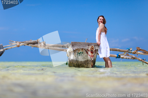 Image of Girl on vacation